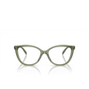 Occhiali da vista Michael Kors WESTMINSTER 3944 green transparent - anteprima prodotto 1/3