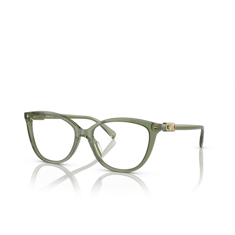 Michael Kors WESTMINSTER Eyeglasses 3944 green transparent - 2/3