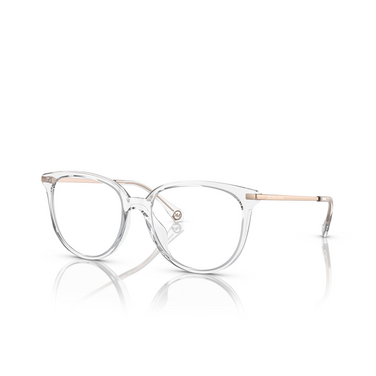 Michael Kors WESTPORT Eyeglasses 3255 trasparente - three-quarters view