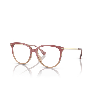 Michael Kors WESTPORT Eyeglasses 3256 dusty rose light brown - three-quarters view