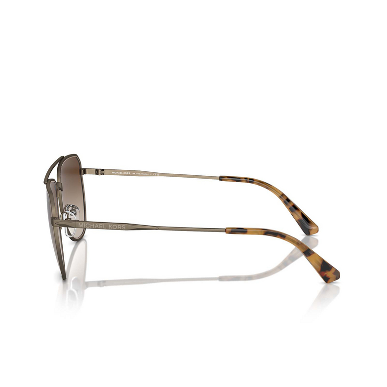 Lunettes de soleil Michael Kors WHISTLER 100113 matte husk - 3/3