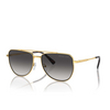 Lunettes de soleil Michael Kors WHISTLER 18968G shiny yellow gold - Vignette du produit 2/3