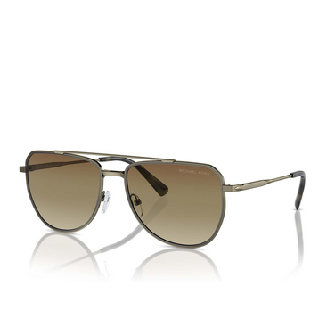 Michael Kors WHISTLER Sunglasses 1897GL shiny olive - three-quarters view