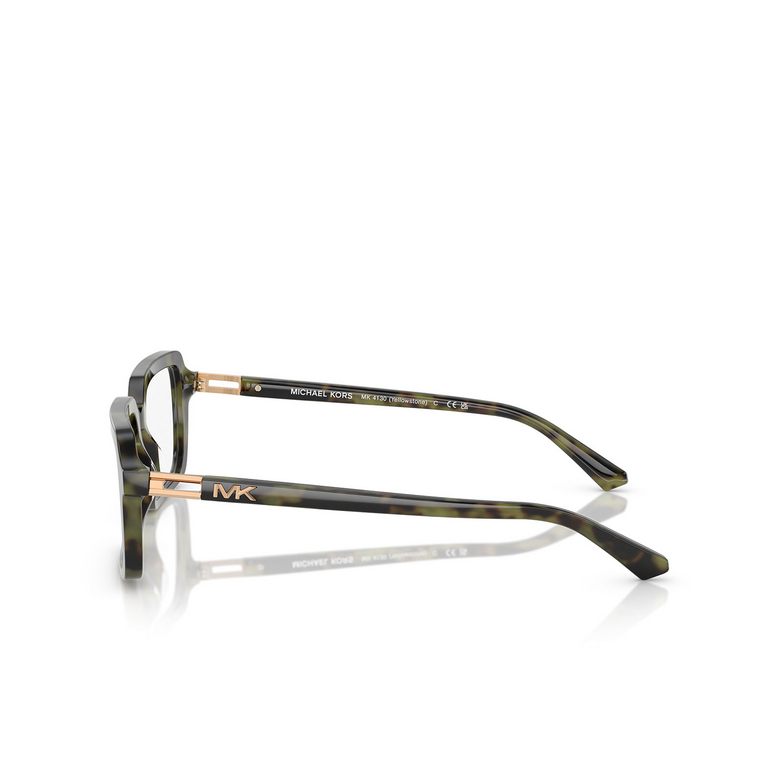 Lunettes de soleil Michael Kors YELLOWSTONE 3943 olive tortoise - 3/3