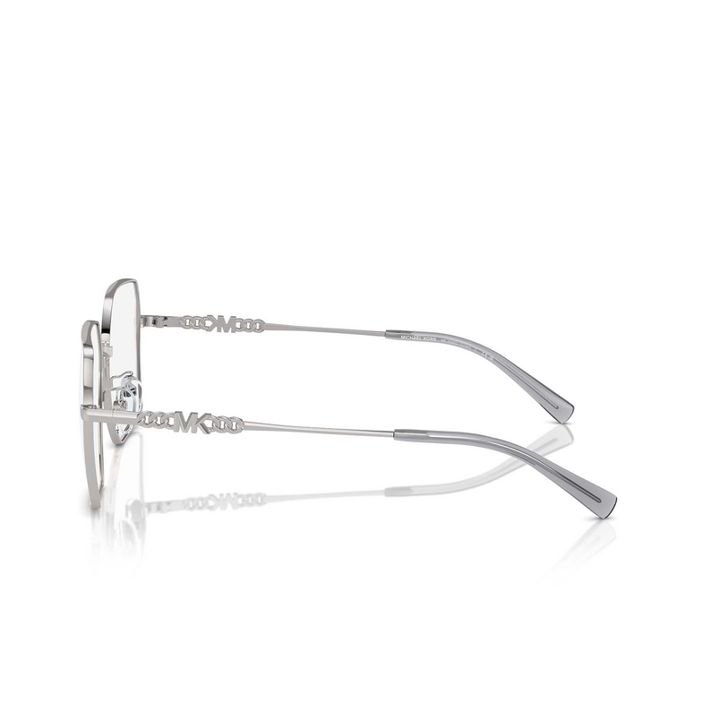 Gafas graduadas Michael Kors YUNAN 1893 shiny silver - 3/3