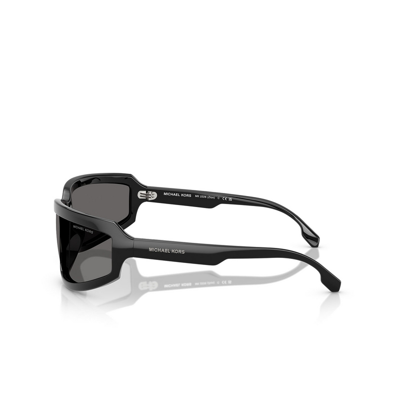 Lunettes de soleil Michael Kors ZION 300587 black - 3/3