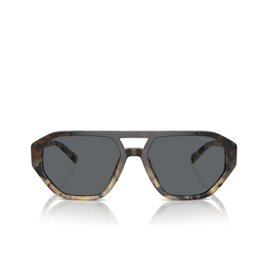 Michael Kors ZURICH Sunglasses 394287 black grey gradient tortoise - front view
