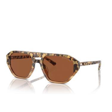 Michael Kors ZURICH Sunglasses 396573 brown tortoise - three-quarters view