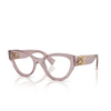 Gafas graduadas Miu Miu MU 01VV 12W1O1 transparent mauve - Miniatura del producto 2/4