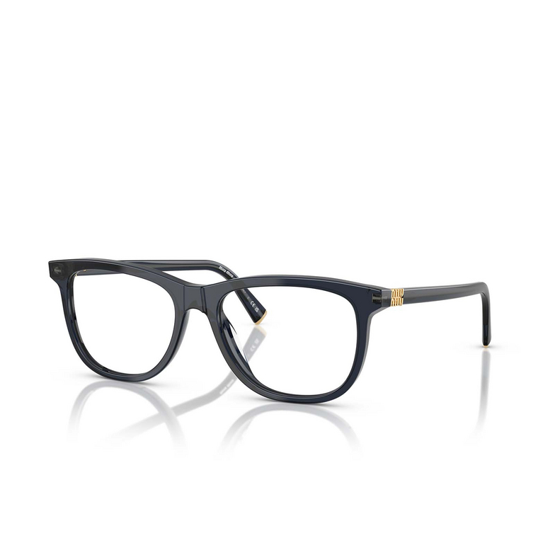 Miu Miu MU 01WV Eyeglasses 08Q1O1 blue transparent - 2/3