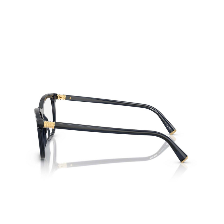 Miu Miu MU 01WV Eyeglasses 08Q1O1 blue transparent - 3/3