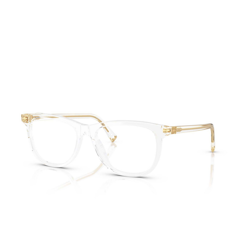 Miu Miu MU 01WV Eyeglasses 15Z1O1 transparent - 2/3