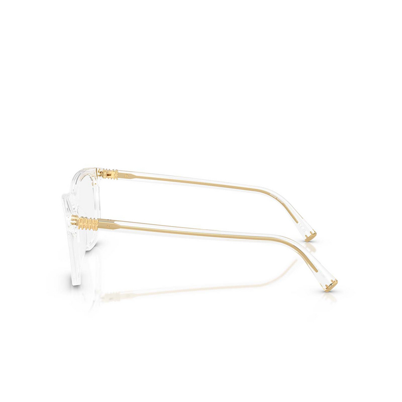 Miu Miu MU 01WV Eyeglasses 15Z1O1 transparent - 3/3