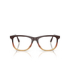 Miu Miu MU 01WV Eyeglasses 24C1O1 brown gradient - product thumbnail 1/3