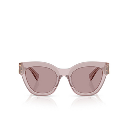 Miu Miu MU 01YS Sunglasses 12W20I transparent mauve