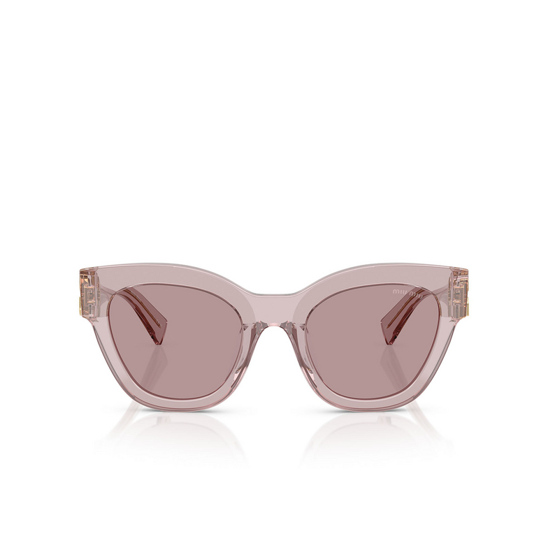 Miu Miu MU 01YS Sunglasses 12W20I transparent mauve - 1/3