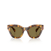 Miu Miu MU 01YS Sunglasses 14L09Z havana honey - product thumbnail 1/3