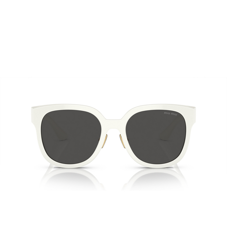 Miu Miu MU 01ZS Sunglasses 1425S0 white - 1/3