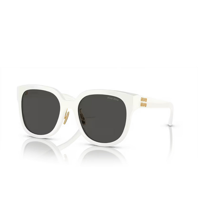 Miu Miu MU 01ZS Sunglasses 1425S0 white - 2/3