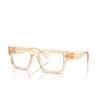 Miu Miu MU 02XV Eyeglasses 11T1O1 sand transparent - product thumbnail 2/3