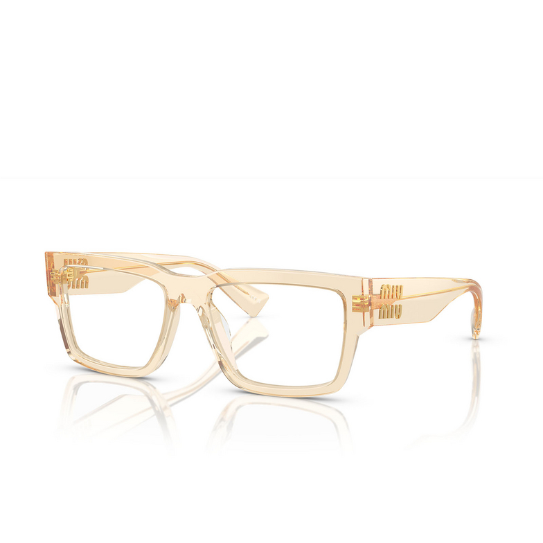 Gafas graduadas Miu Miu MU 02XV 11T1O1 sand transparent - 2/3