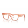 Miu Miu MU 02XV Eyeglasses 13T1O1 noisette transparent - product thumbnail 2/3