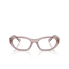 Gafas graduadas Miu Miu MU 03WV 12W1O1 mauve transparent - Miniatura del producto 1/3