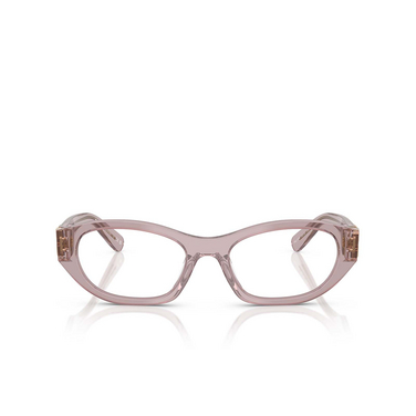 Occhiali da vista Miu Miu MU 03WV 12W1O1 mauve transparent - frontale