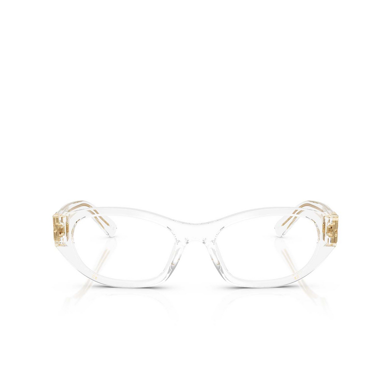 Miu Miu MU 03WV Eyeglasses 15Z1O1 transparent - 1/3