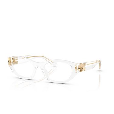 Occhiali da vista Miu Miu MU 03WV 15Z1O1 transparent - tre quarti