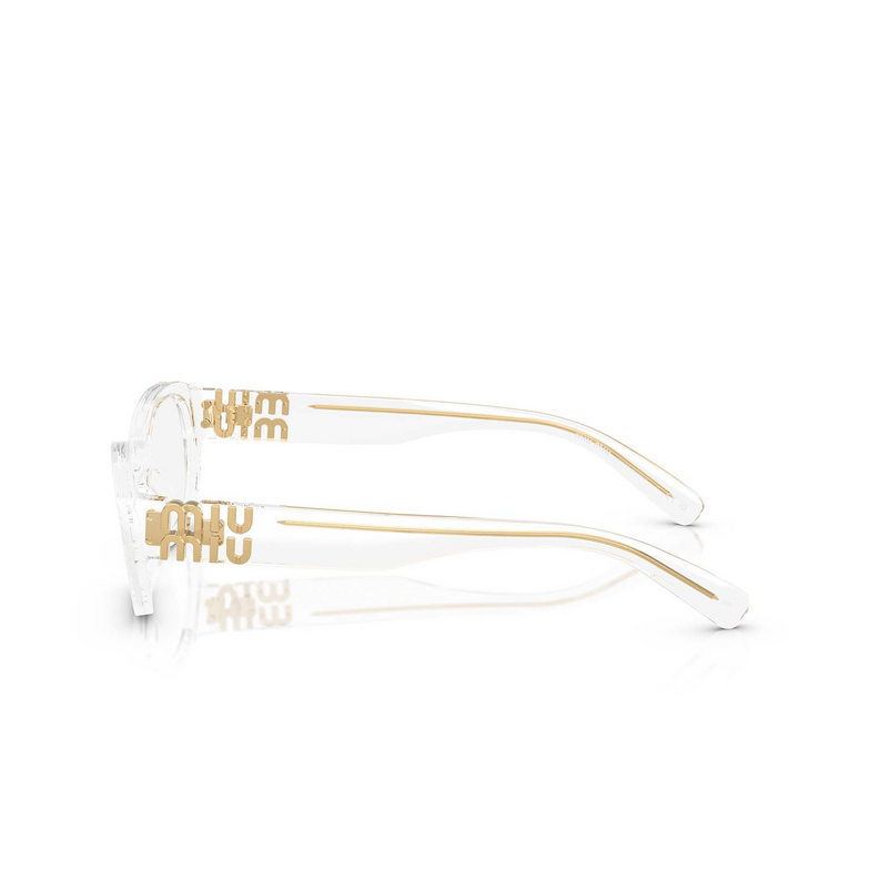 Miu Miu MU 03WV Eyeglasses 15Z1O1 transparent - 3/3