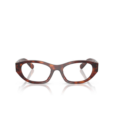 Occhiali da vista Miu Miu MU 03WV 21C1O1 havana mahogany - frontale