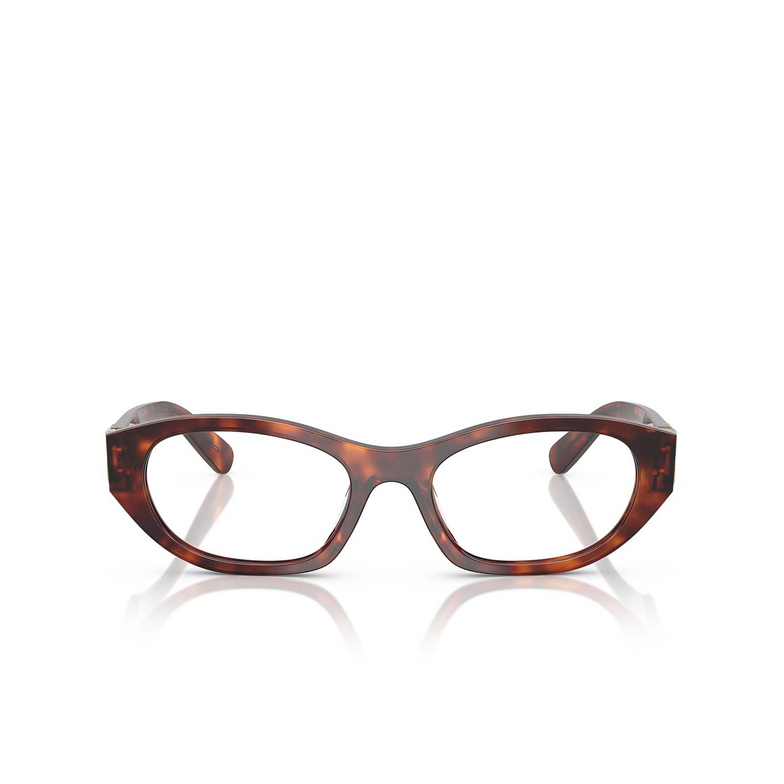 Miu Miu MU 03WV Eyeglasses 21C1O1 havana mahogany - 1/3