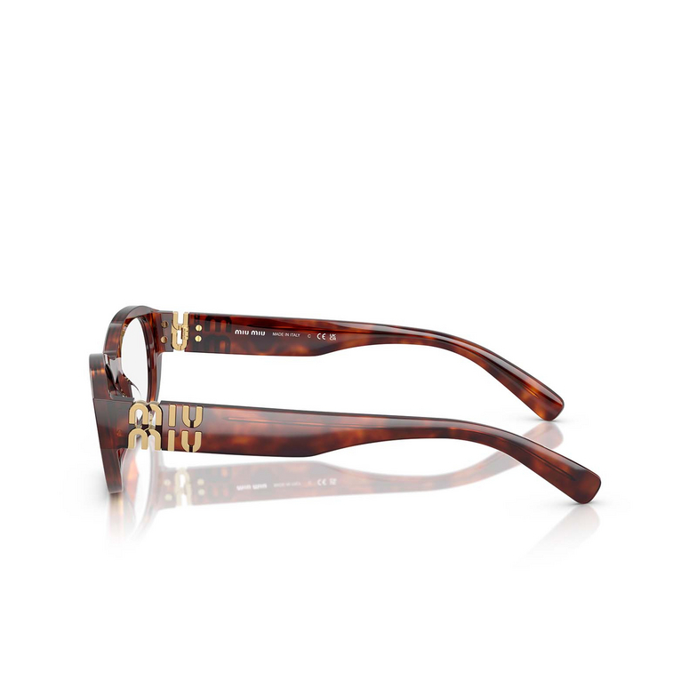 Miu Miu MU 03WV Eyeglasses 21C1O1 havana mahogany - 3/3