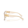 Miu Miu MU 04UV Eyeglasses 11T1O1 sand transparent - product thumbnail 3/3