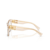 Lunettes de vue Miu Miu MU 04UV 11T1O1 sand transparent - Vignette du produit 3/3