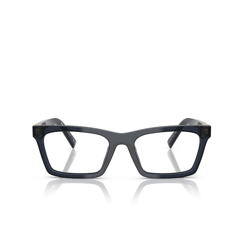 Miu Miu MU 04WV Eyeglasses 08Q101 blue transparent - 1/4