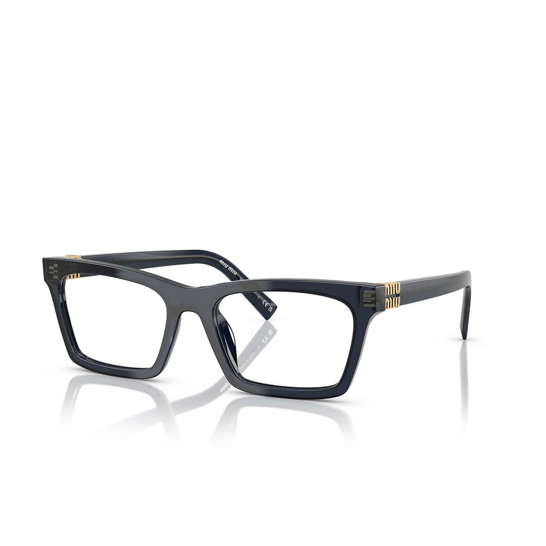 Miu Miu MU 04WV Eyeglasses 08Q101 blue transparent - 2/4