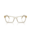 Gafas graduadas Miu Miu MU 04WV 12U1O1 hemp transparent - Miniatura del producto 1/4