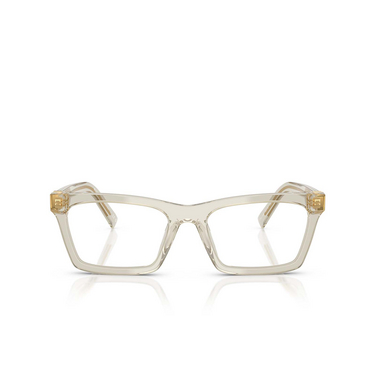 Miu Miu MU 04WV Korrektionsbrillen 12U1O1 hemp transparent - Vorderansicht