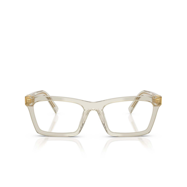 Gafas graduadas Miu Miu MU 04WV 12U1O1 hemp transparent - 1/4