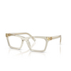 Gafas graduadas Miu Miu MU 04WV 12U1O1 hemp transparent - Miniatura del producto 2/4