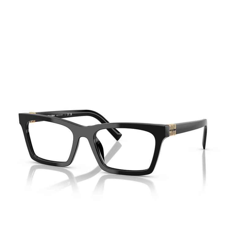 Miu Miu MU 04WV Eyeglasses 16K1O1 black - 2/3