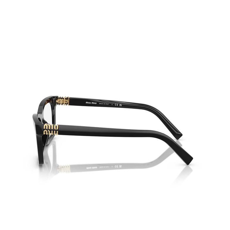 Miu Miu MU 04WV Eyeglasses 16K1O1 black - 3/3