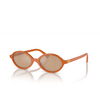 Gafas de sol Miu Miu MU 04ZS 11V40D turmenic opal - Miniatura del producto 2/3