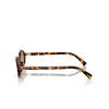 Lunettes de soleil Miu Miu MU 04ZS 19P2Z1 light havana - Vignette du produit 3/3