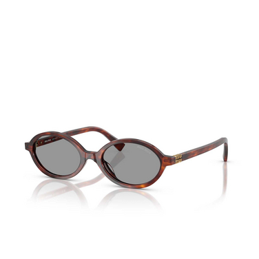 Occhiali da sole Miu Miu MU 04ZS 21C40O havana mahogany - tre quarti