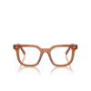 Miu Miu MU 06XV Eyeglasses 15T1O1 caramel trasparent - product thumbnail 1/3