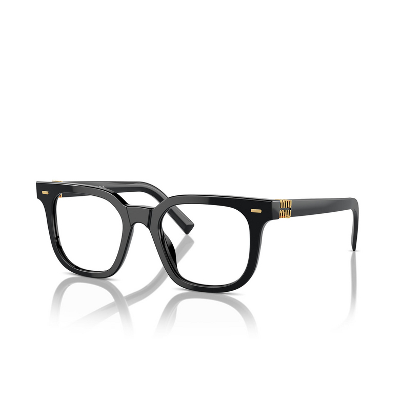 Miu Miu MU 06XV Eyeglasses 16K1O1 black - 2/3