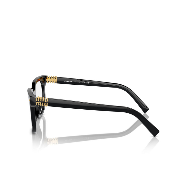 Miu Miu MU 06XV Eyeglasses 16K1O1 black - 3/3